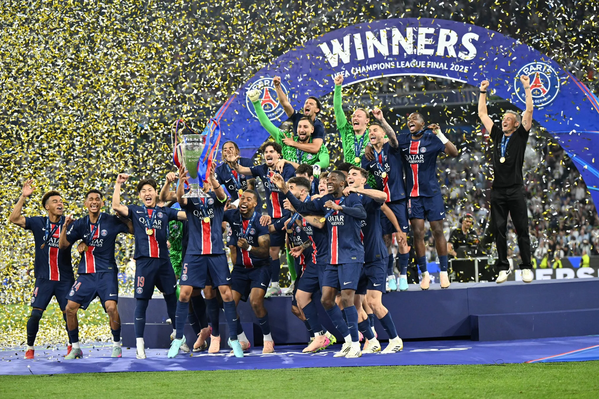 Champions league team of the season