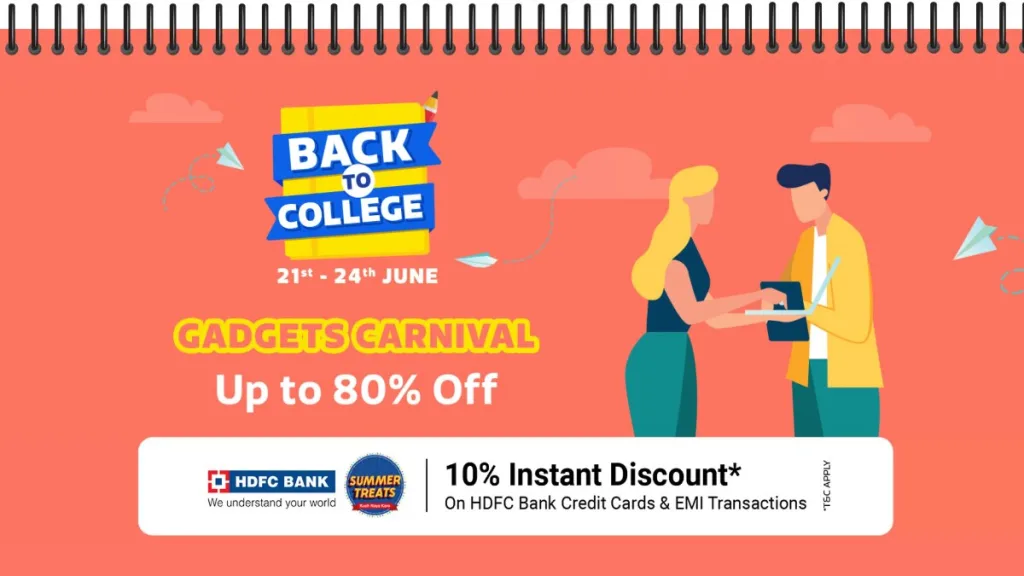 Flipkart's back to campus sale 2025