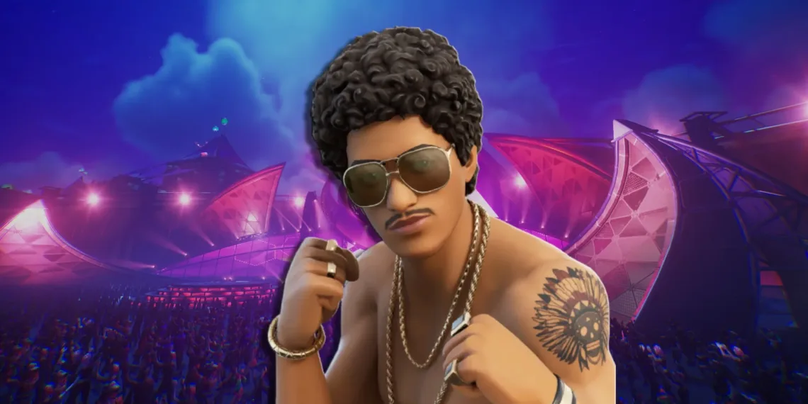 Fortnite x bruno mars