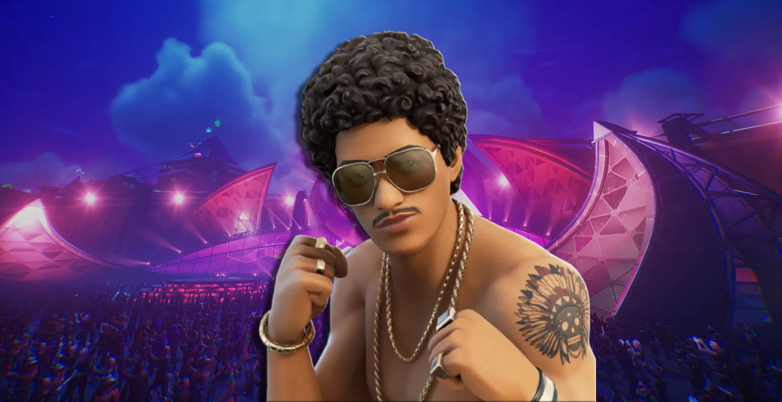 Fortnite x bruno mars
