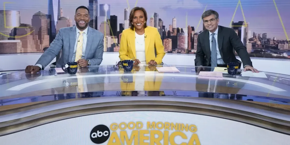 Good Morning America Starts Broadcasting from New 7 Hudson Square Home