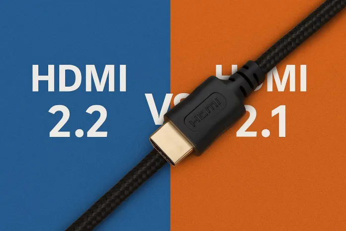 HDMI 2.2 vs HDMI 2.1 Hdmi 2.2 vs hdmi 2.1