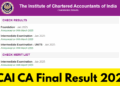 ICAI CA Final Results 2025: Expected Soon at icai.nic.in; Complete Guide to Download Your Scorecard