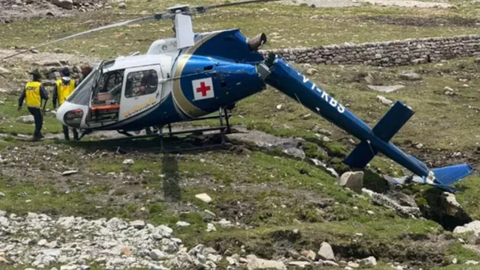 Kedarnath Helicopter Crash Kedarnath Helicopter Crash: 7 Killed in Tragic Accident