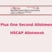 Kerala hscap second allotment result 1