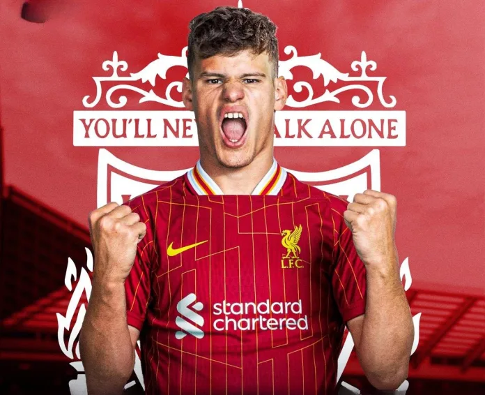 Liverpool Sign Milos Kerkez Liverpool sign milos kerkez