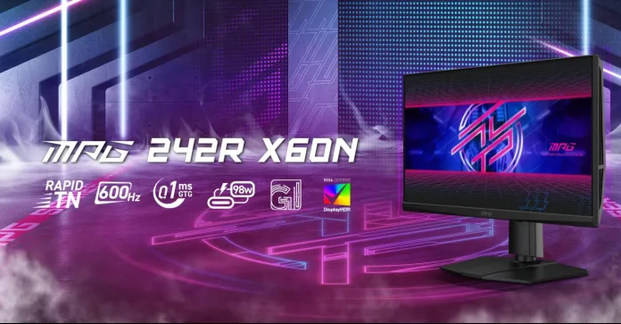 MSI MPG 242R X60N: 600Hz Gaming Monitor Revolution MSI MPG 242R X60N: 600Hz Gaming Monitor Revolution