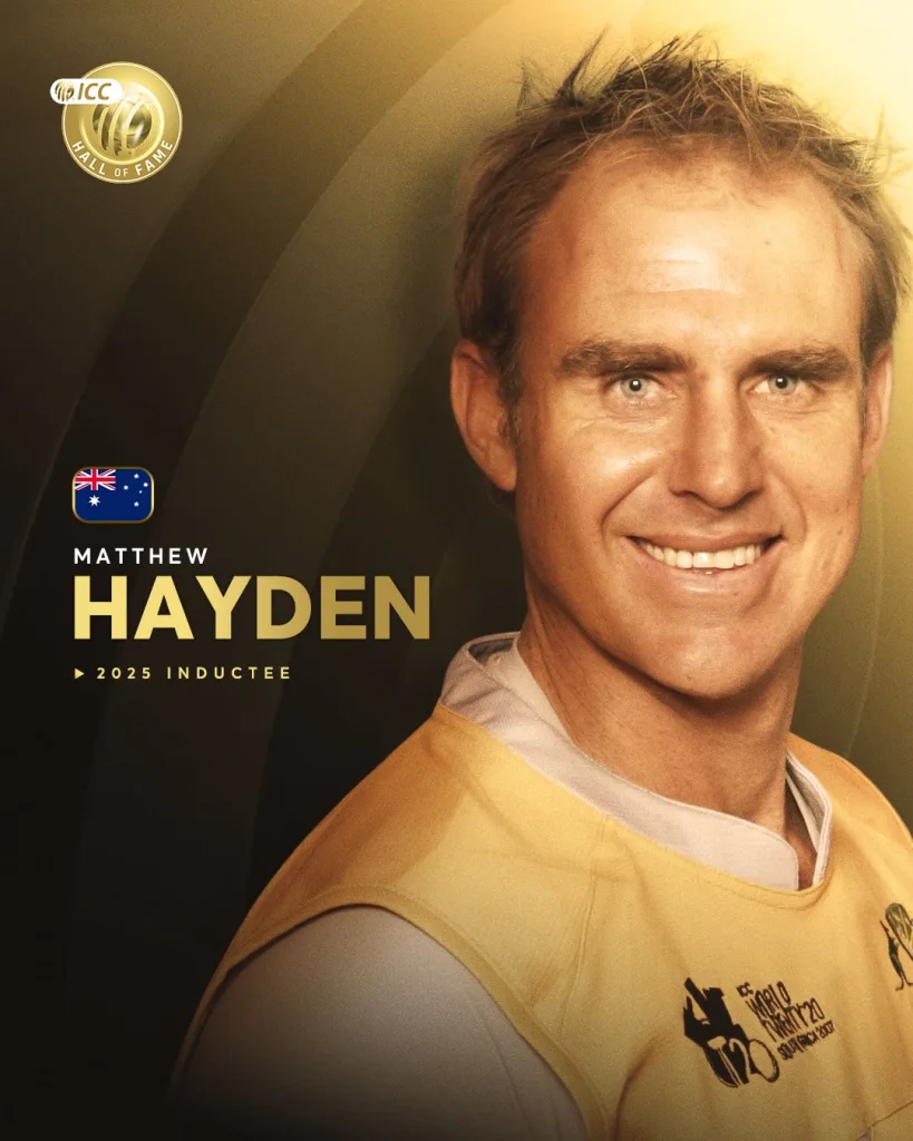 Matthew hayden