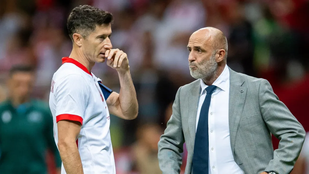 Michał probierz and robert lewandowski