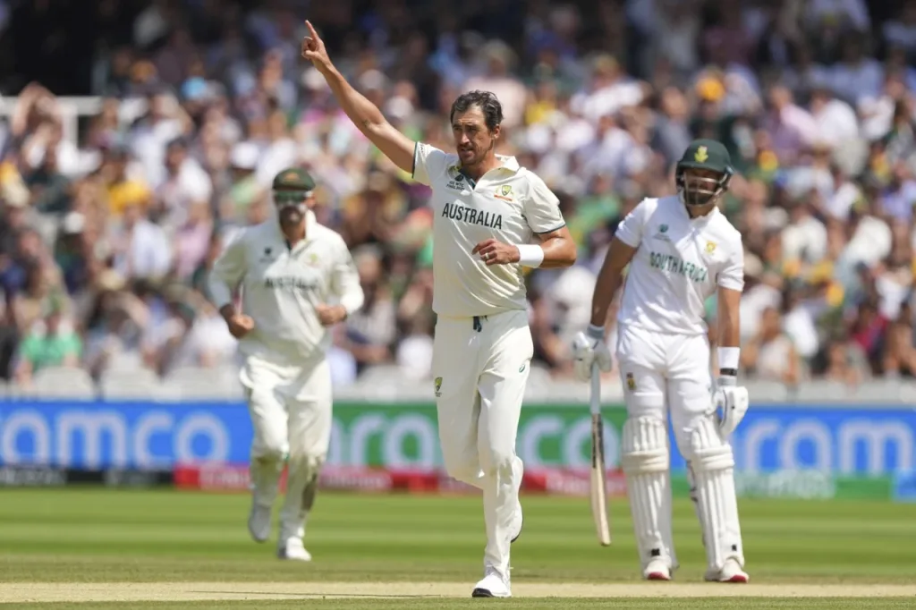 WTC 2025 Final Day 4 Match Report: Markram’s Magnificent Masterclass Ends South Africa’s 27-Year Wait for ICC Glory 4 Mitchell starc's bail trimmer sent back tristan stubbs•jun 14, 2025•associated press