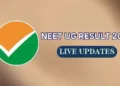 NEET 2025 Result NEET UG Result 2025 1