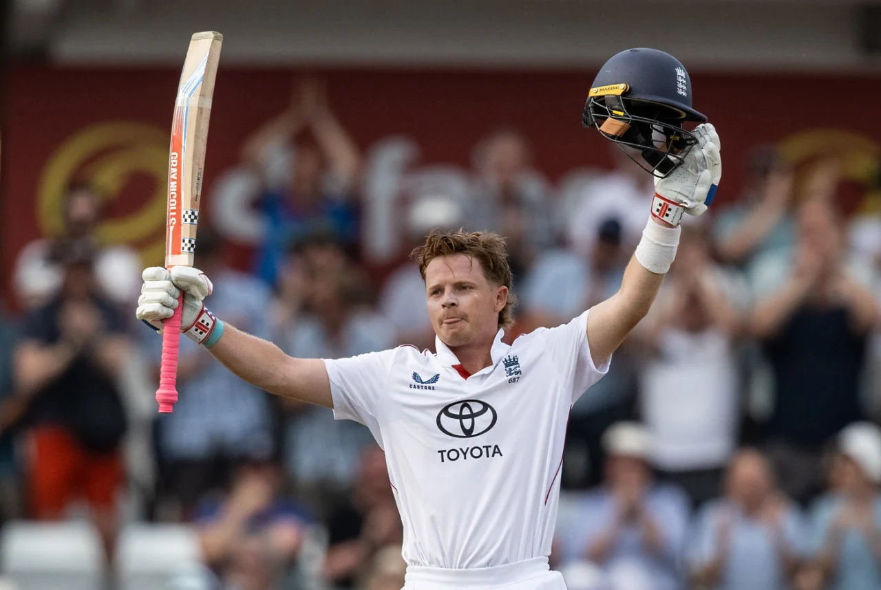 Ollie pope's ton led england's strong response•jun 21, 2025•getty images