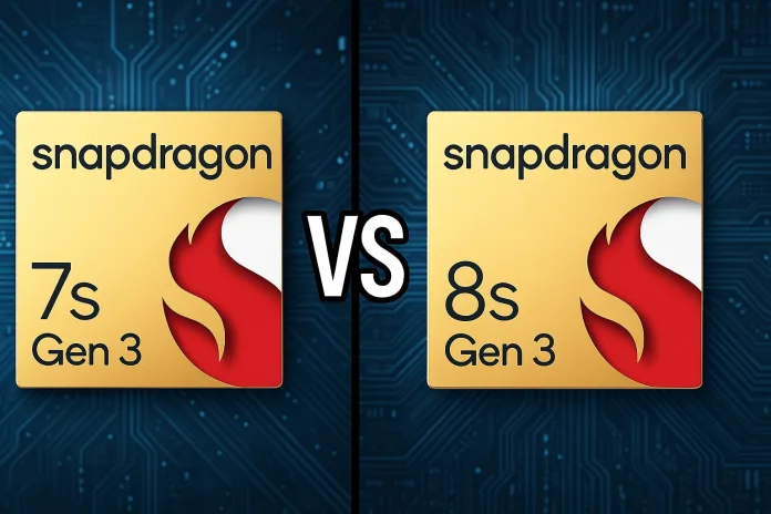 Qualcomm Snapdragon 7s Gen 3 vs 8s Gen 3 Qualcomm Snapdragon 7s Gen 3 vs 8s Gen 3