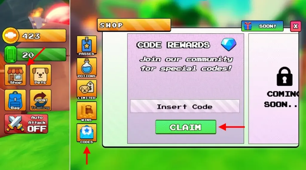 Redeem monkey ascension codes 1