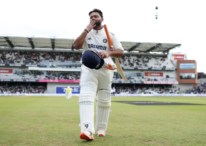 Rishabh Pant Rishabh pant IND vs ENG - India Creates History: 5 Centurions in One Test Match