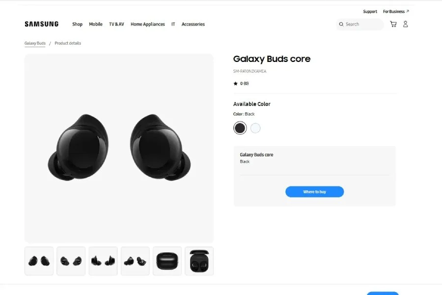 Samsung galaxy buds core 3