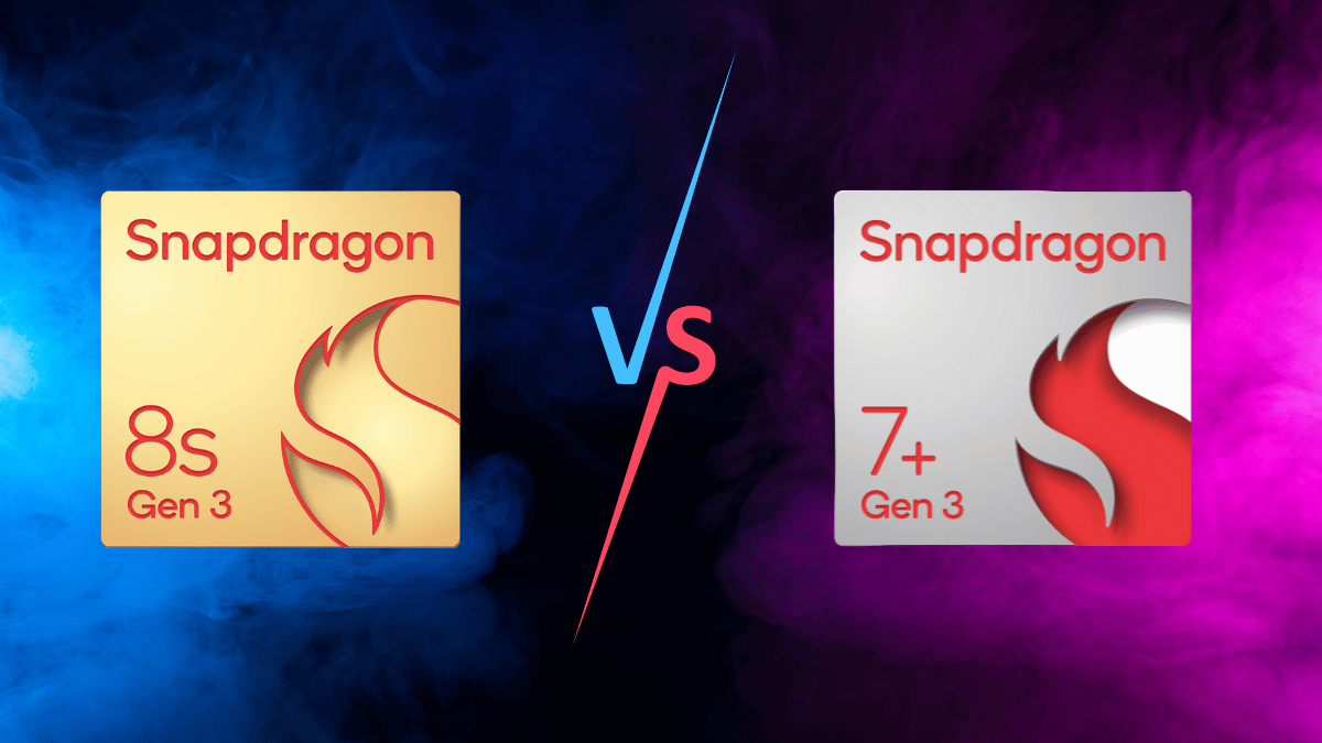 Qualcomm Snapdragon 7+ Gen 3 vs 8s Gen 3: Which Is Better?