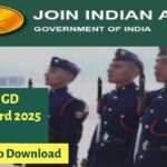 Agniveer GD Admit Card 2025 Released: Download Your Hall Ticket at joinindianarmy.nic.in – Complete Guide