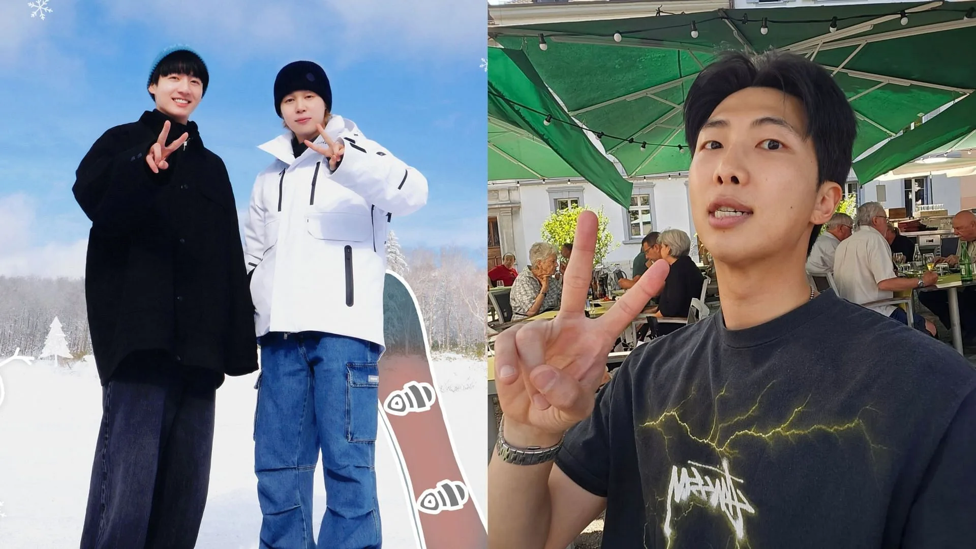 Are You Sure Season 2 BTS: RM Joins Jimin & Jungkook in Switzerland for Disney+ Travel Show Sequel
