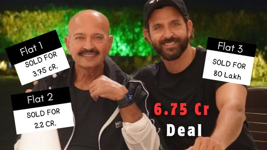 Breakdown of hrithik rakesh roshan deal