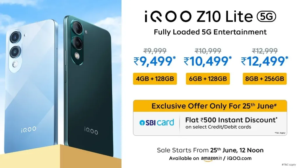 Iqoo z10 lite 5g 2