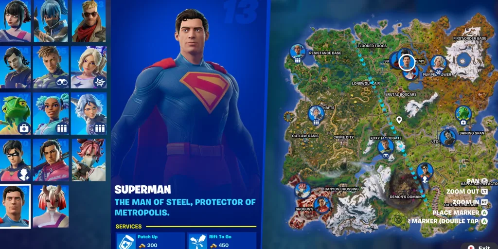Complete Fortnite Chapter 6 Season 3 Super NPC Locations Guide: Find All Top Characters and Boss Rewards 1 Fortnite
