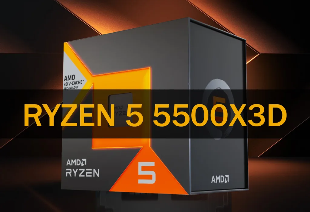 AMD Ryzen 5 5500X3D Launch: Budget Gaming Gets 3D V-Cache 3 AMD Ryzen 5 5500X3D