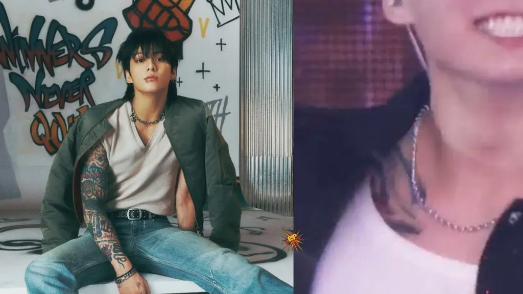 BTS Jungkook Chest Tattoo Revealed: New Swallow Ink Debuts at J-Hope Concert After Military Return 2 Image