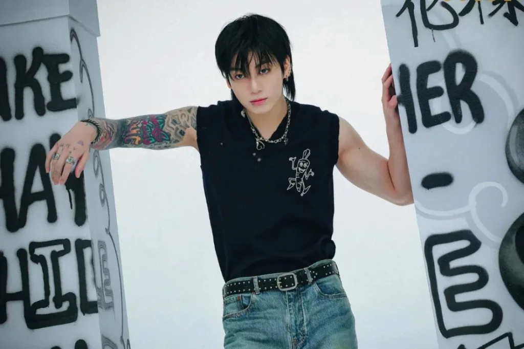 BTS Jungkook Chest Tattoo Revealed: New Swallow Ink Debuts at J-Hope Concert After Military Return 3 Image
