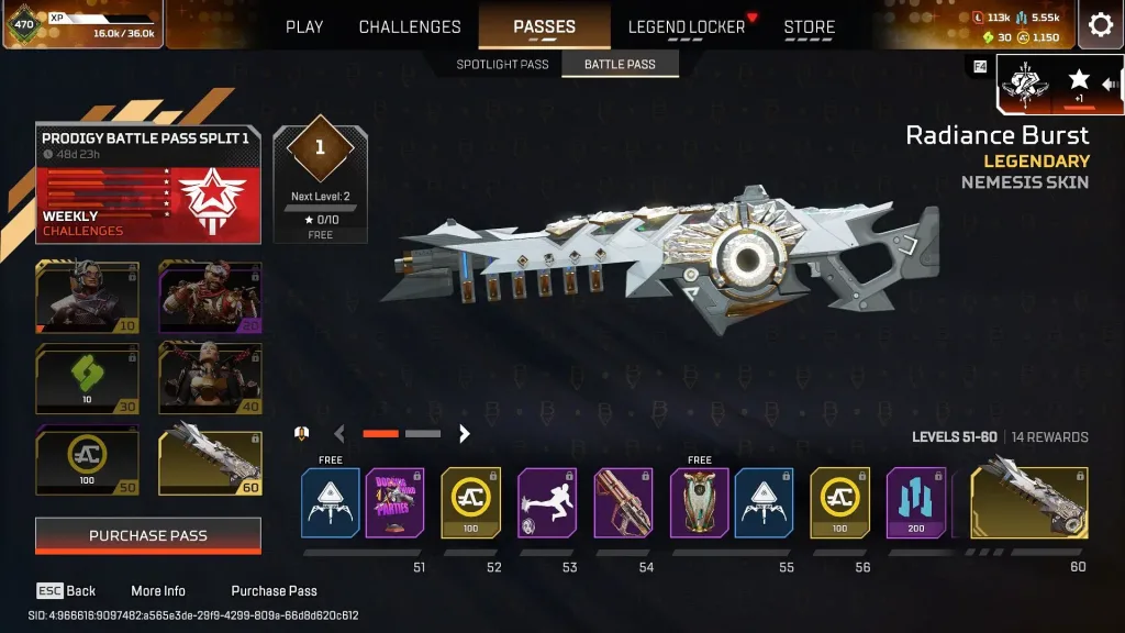 How to Get Radiance Burst Reactive Nemesis Skin in Apex Legends: Complete Guide for 2025 3 Image