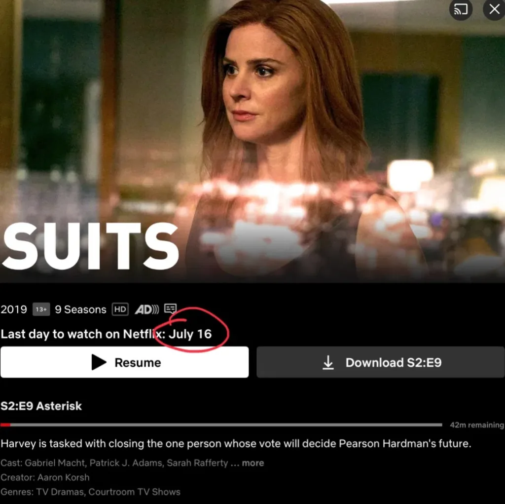 Suits Leaving Netflix 2025: What Fans Need to Know About the Popular Legal Drama’s Departure 1 Suits