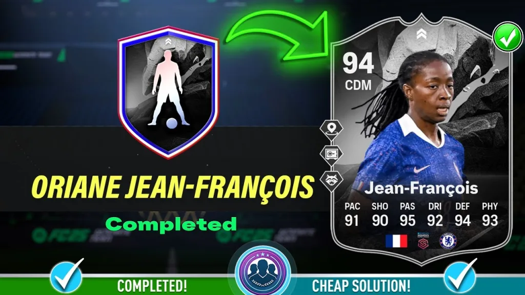 EA FC25 Jess Park vs Oriane Jean-François Showdown SBC: Complete Guide & Cheapest Solutions 2 Image