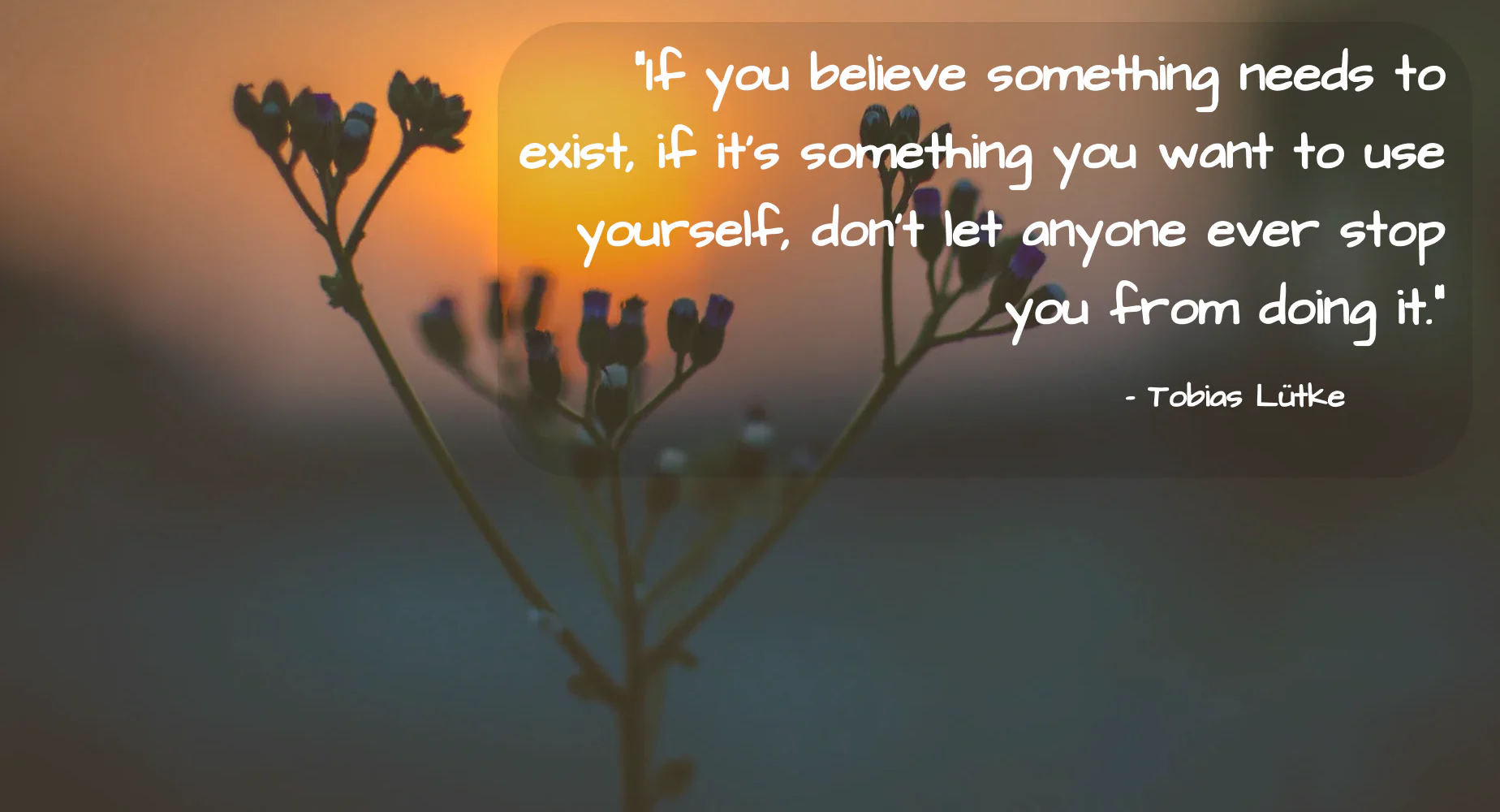 English Thought for the Day