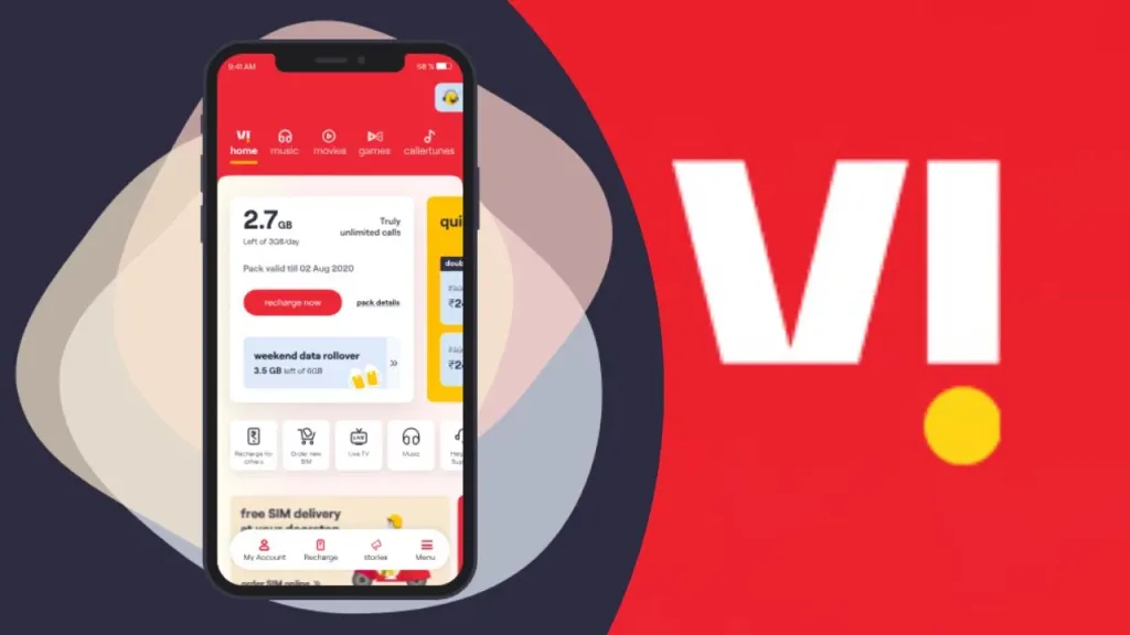 Vi Recharge Plan 2025