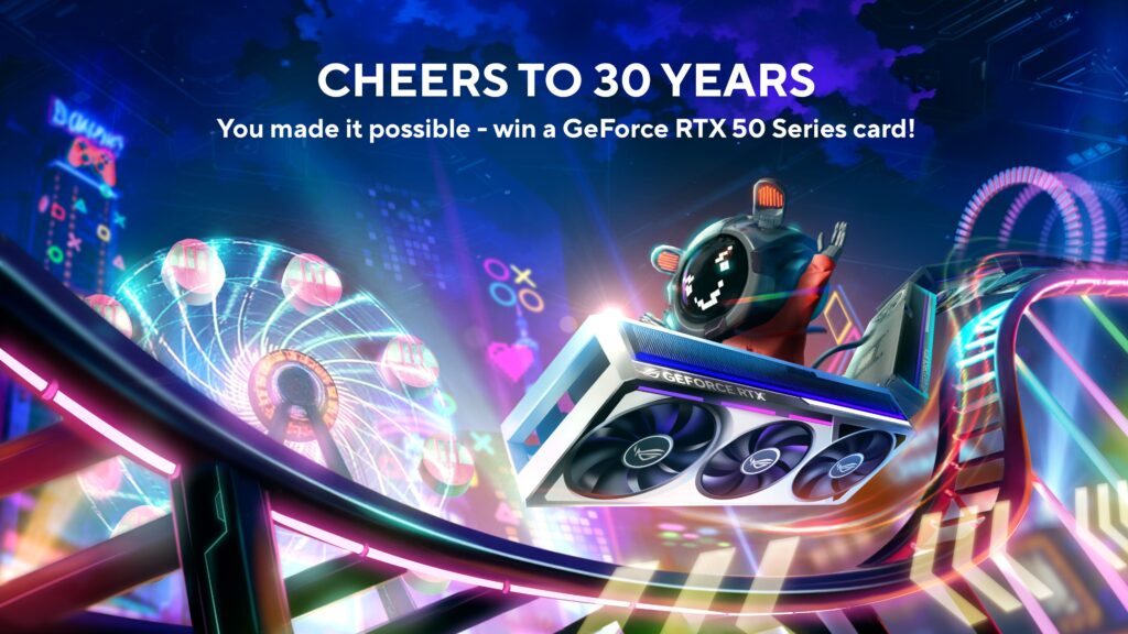 Asus celebrates 30 years