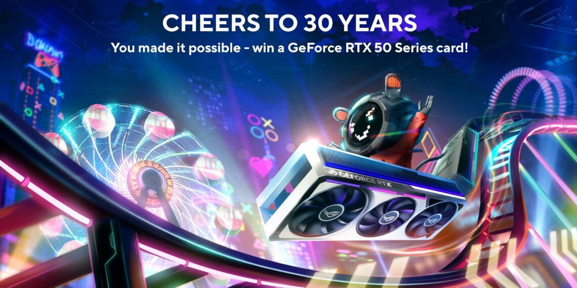 Asus celebrates 30 years