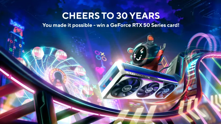 ASUS Celebrates 30 Years: RTX 50 Series Giveaway Event Live