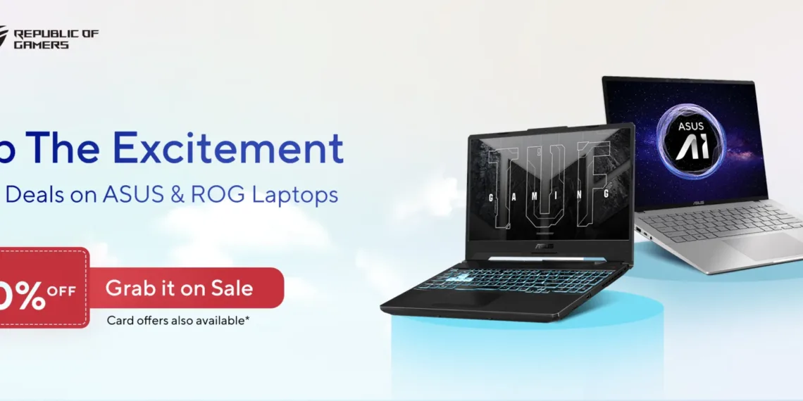 ASUS Laptops Hit Rock Bottom Prices: Flipkart GOAT Sale 2025 Offers Up to 39% Off