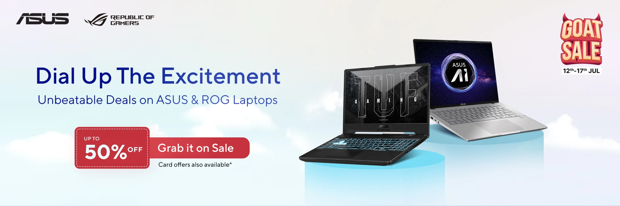 ASUS Laptops Hit Rock Bottom Prices: Flipkart GOAT Sale 2025 Offers Up to 39% Off