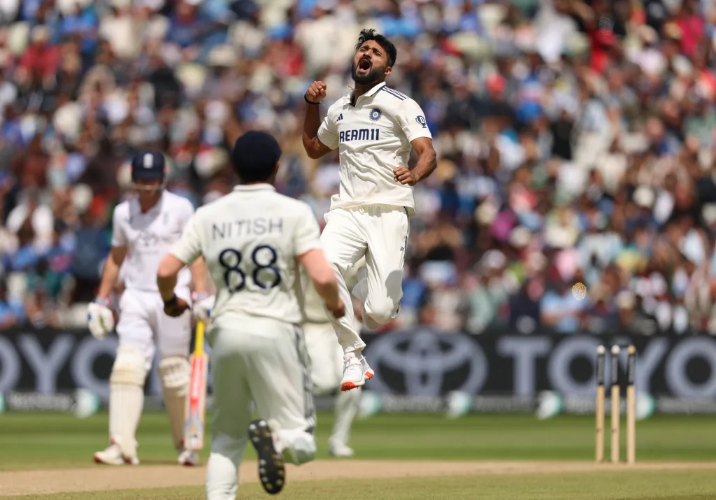 England vs India 2nd Test Day 5: Match Report as Akash Deep’s Heroics Seal Historic Win, Series Levelled 1-1 2 Akash deep