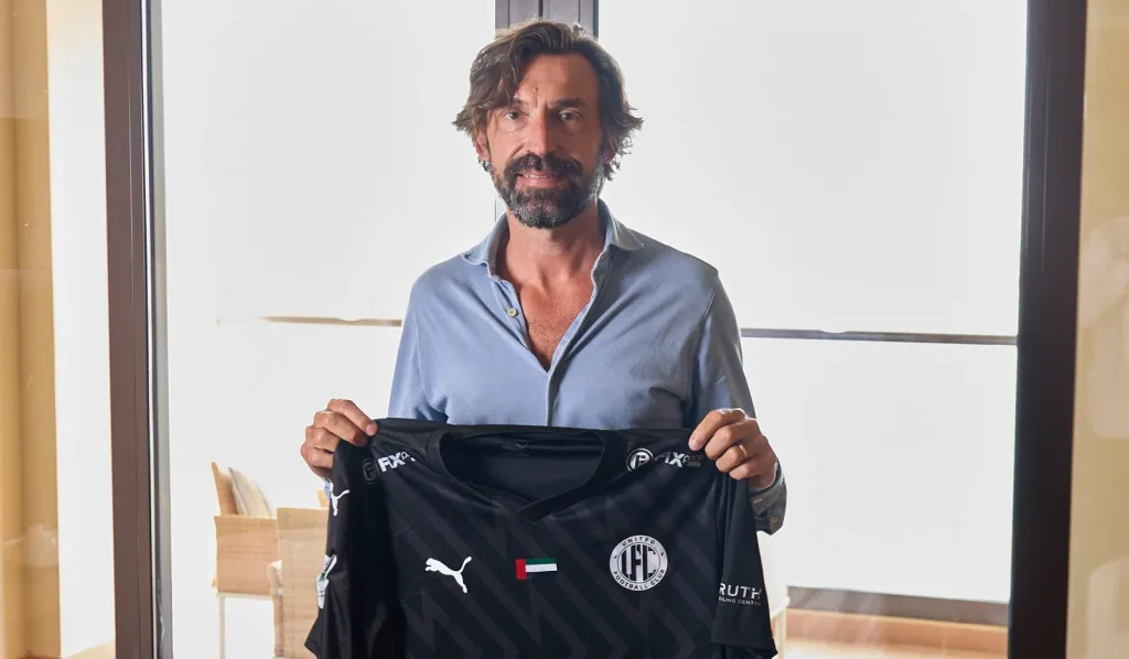 World Cup Legend Andrea Pirlo Makes Stunning Return as Head Coach of United FC Dubai on 2-Year Deal 2 Andrea pirlo joins united fc