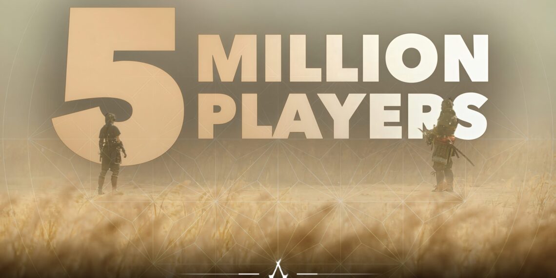 Assassin's creed shadows 5 million