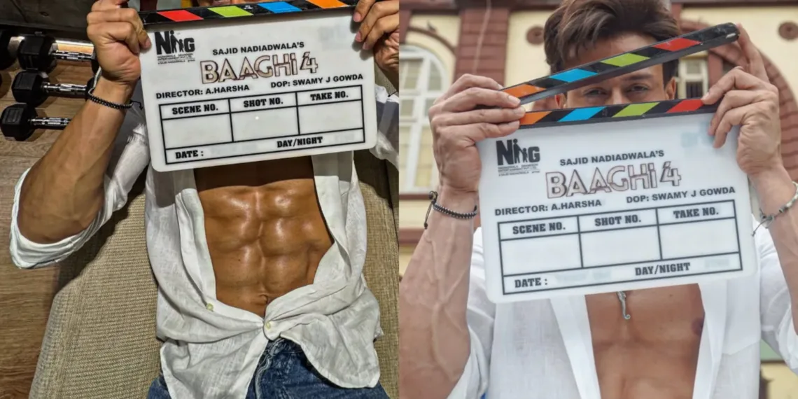 Baaghi 4: Tiger Shroff Wraps Intense Shoot, Flaunts Abs