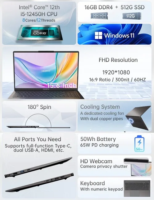 Colorful rimbook l1 laptop 1