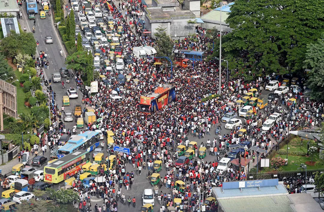 Chinnaswamy stadium stampede