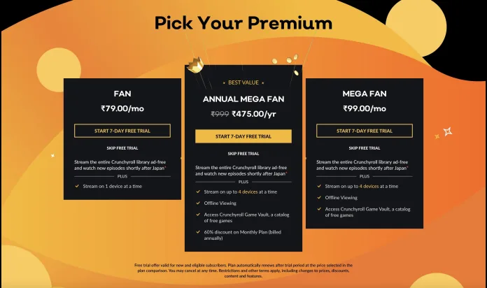 Crunchyroll Price Drop Crunchyroll price drop