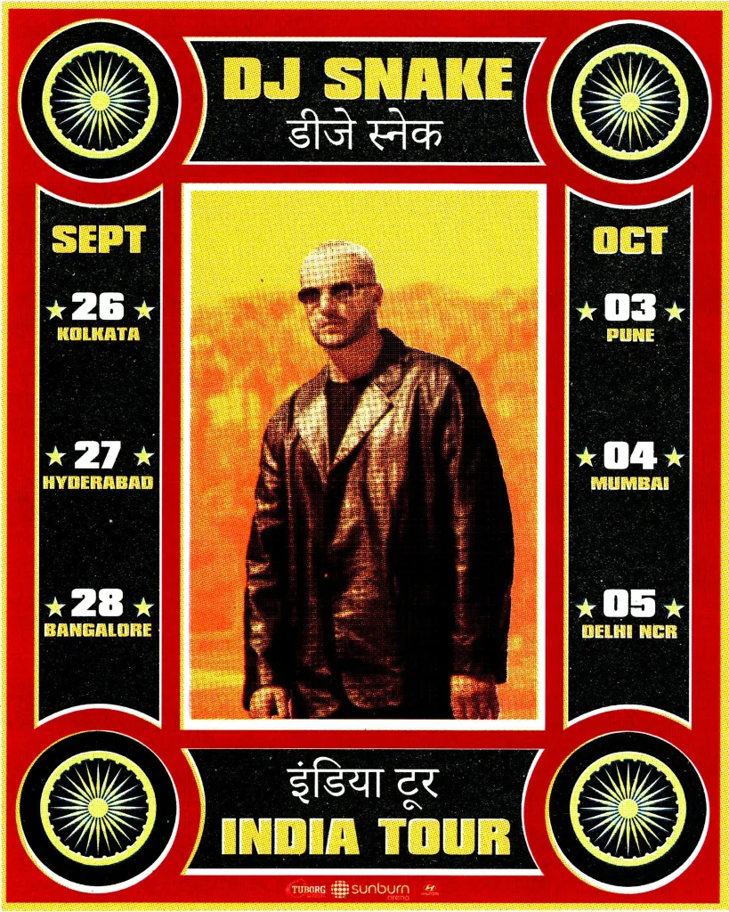 The Electronic Music King Returns: DJ Snake India Tour 2025 Set to Electrify Six Major Cities 1 Dj snake india tour 2025