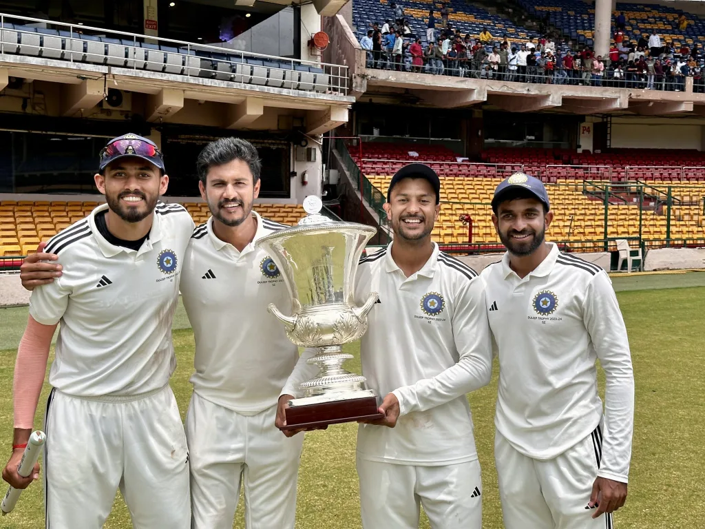 Duleep Trophy 2025: Bengaluru Set to Host India's Premier Domestic Cricket Championship in Traditional Zonal Format 2 Duleep trophy