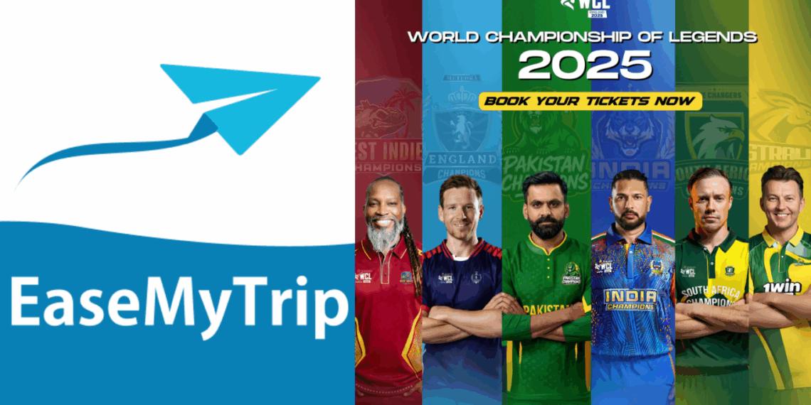 Easemytrip named presenting partner world championship of legends