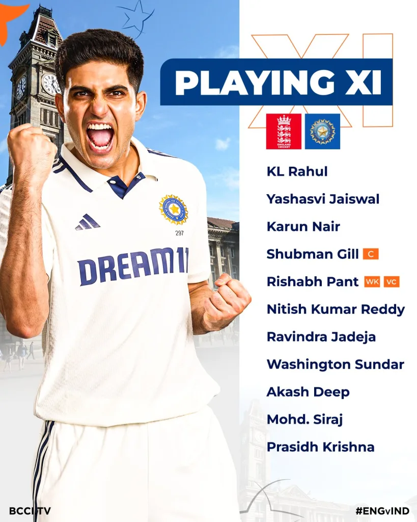 England vs india day 1